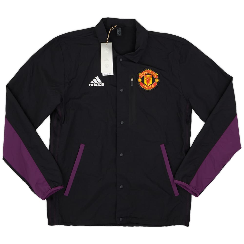 2021-22 Manchester United adidas PrimeGreen Jacket (S)