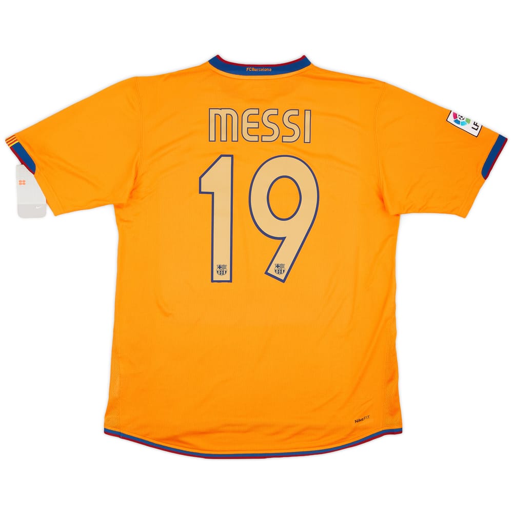 2006-08 Barcelona Away Shirt Messi #19 (L)