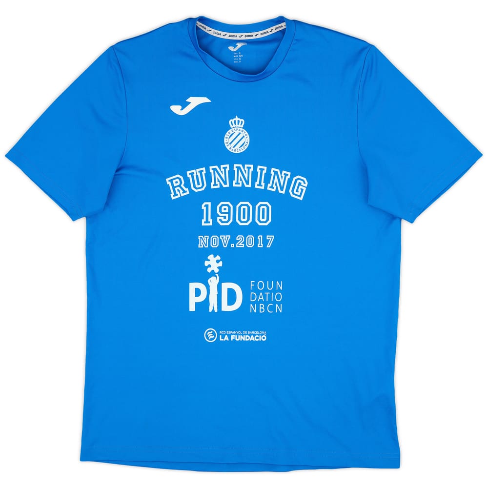 2017-18 Espanyol 'Running 1900' Joma Fan Shirt - 8/10 - (S)