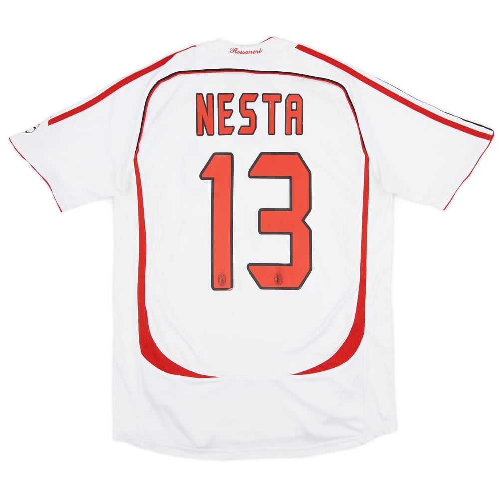 2006-07 AC Milan Away Shirt Nesta #13 - 6/10 - (M)