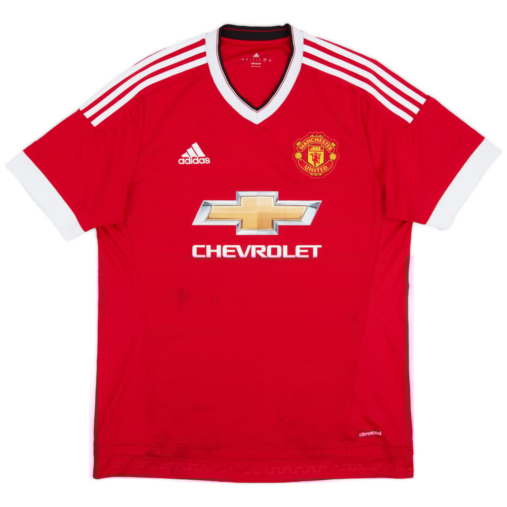 2015-16 Manchester United Home Shirt - 5/10 - (L)