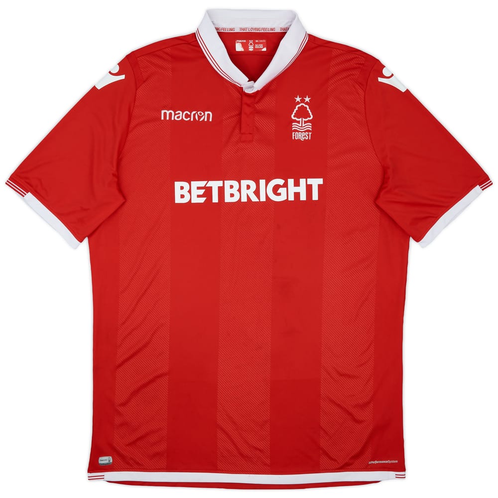 2018-19 Nottingham Forest Home Shirt - 8/10 - (5XL)
