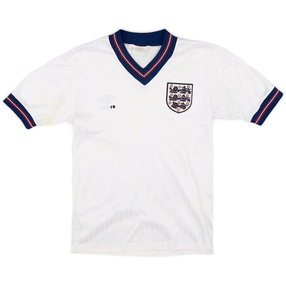 1984-87 England Home Shirt - 4/10 - (L.Boys)