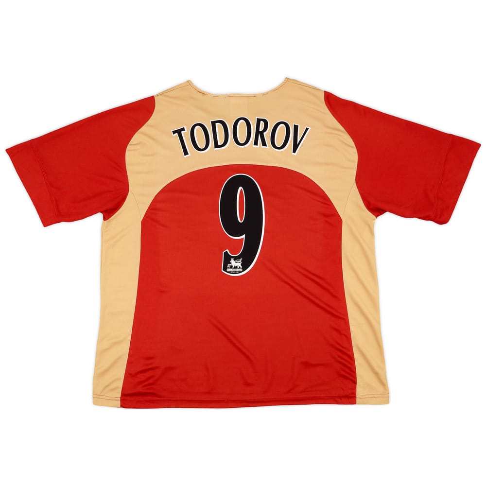 2005-06 Portsmouth Away Shirt Todorov #9 - 6/10 - (XXL)
