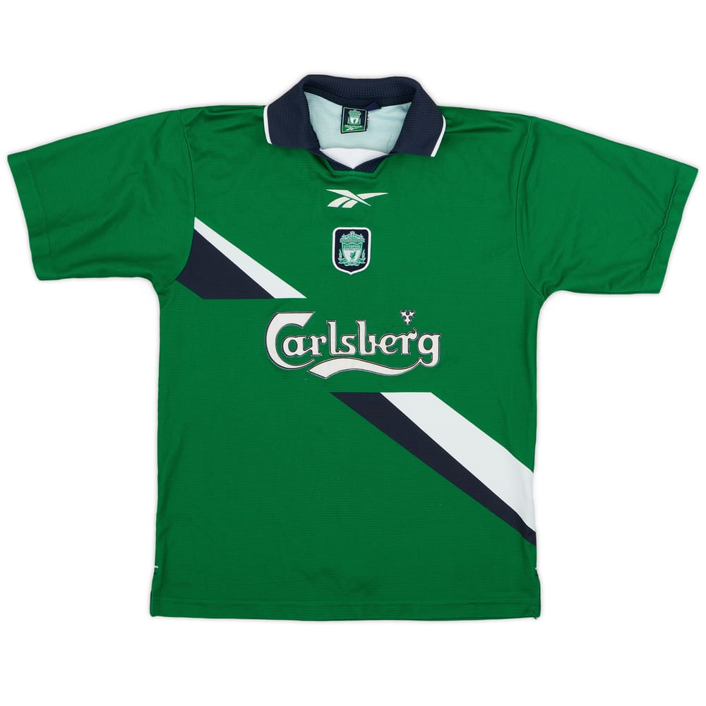 1999-00 Liverpool Away Shirt - 6/10 - (XL.Boys)