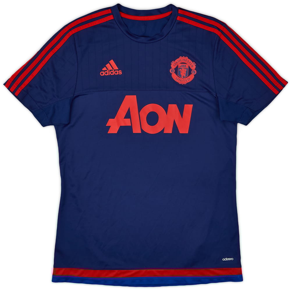 2015-16 Manchester United adidas Training Shirt - 9/10 - (M)