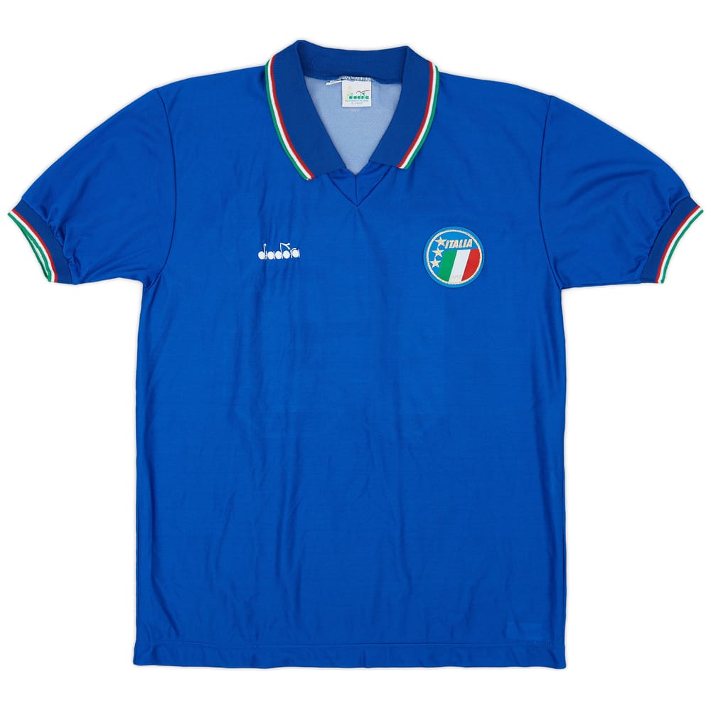 1986-90 Italy Home Shirt #15 - 7/10 - (M)