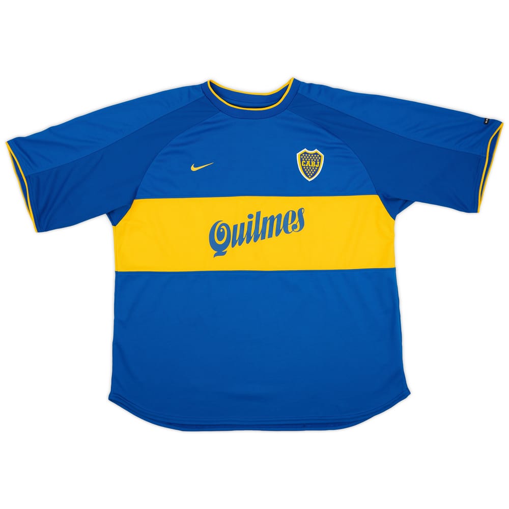 2000-01 Boca Juniors Home Shirt - 8/10 - (XXL)