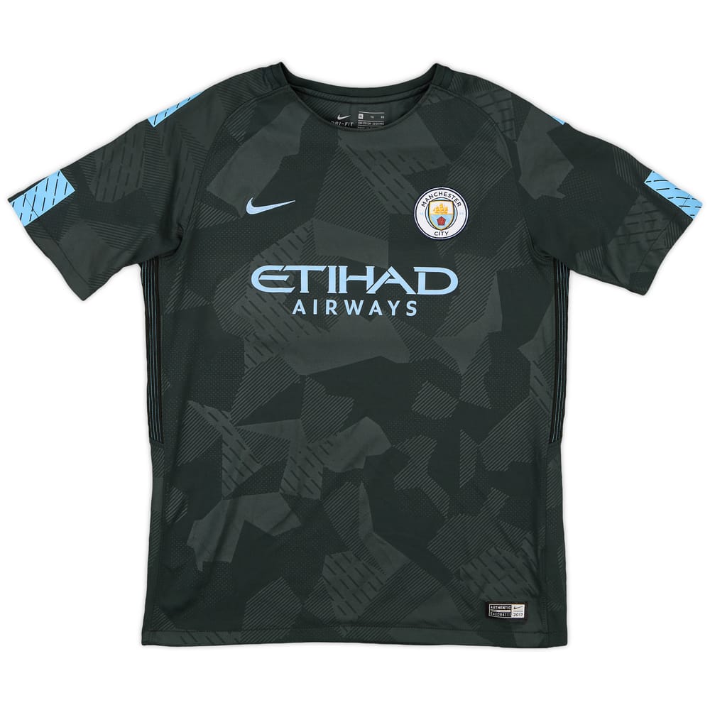 2017-18 Manchester City Third Shirt - 9/10 - (XL.Boys)