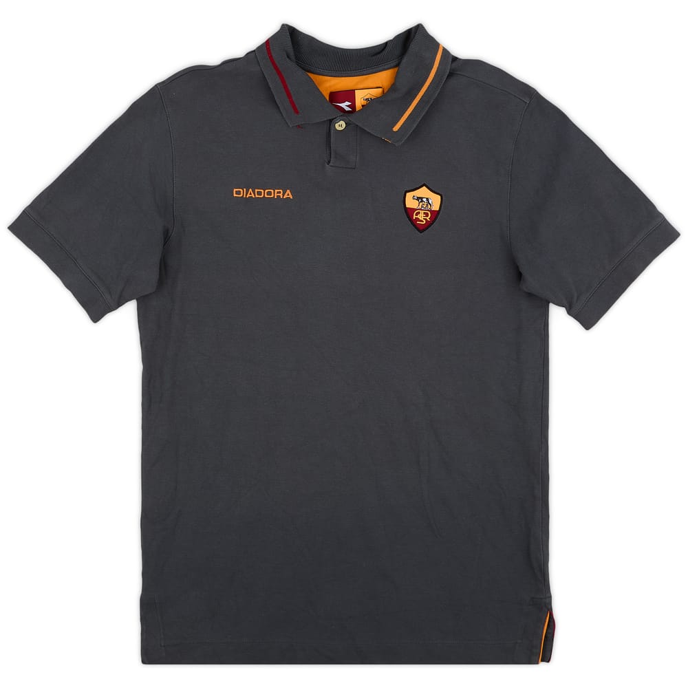 2006-07 Roma Diadora Polo Shirt - 8/10 - (L)