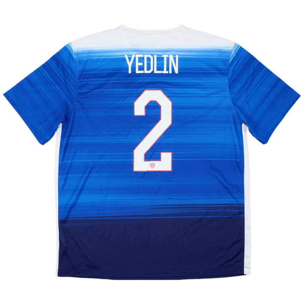 2015-16 USA Away Shirt Yedlin #2 - 8/10 - (XL)