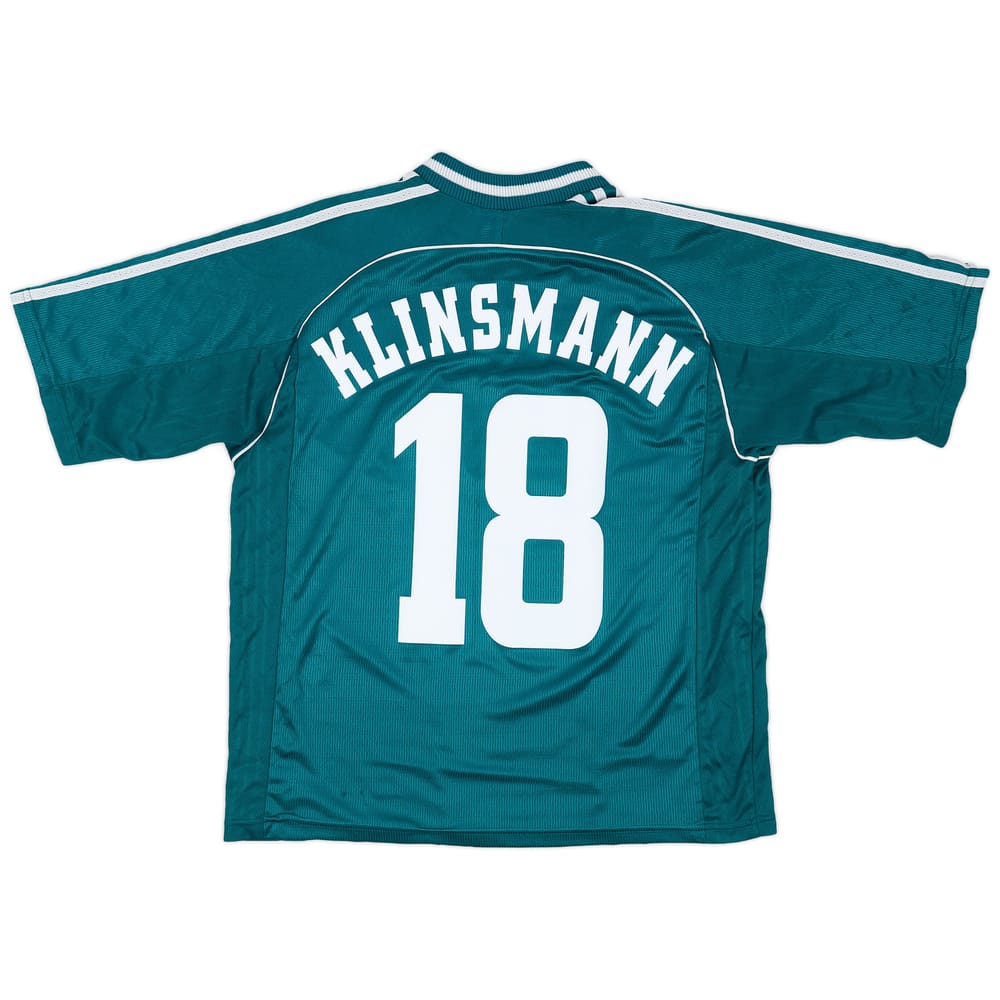 1998-00 Germany Away Shirt Klinsmann #18 - 8/10 - (M)