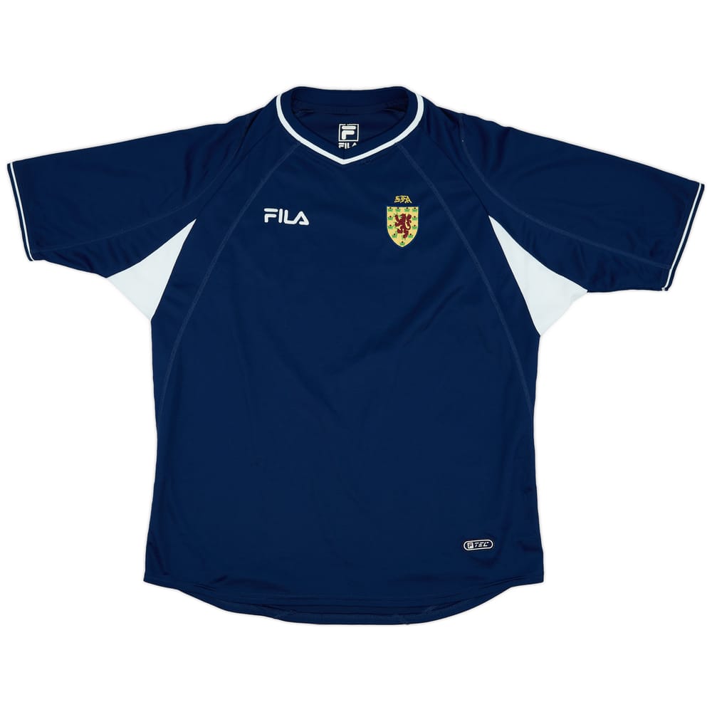 2000-02 Scotland Home Shirt - 8/10 - (L)