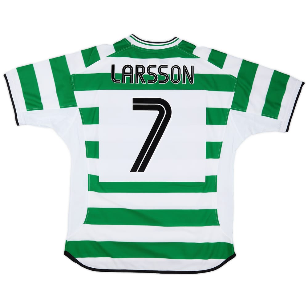 2001-03 Celtic Home Shirt Larsson #7 (L)