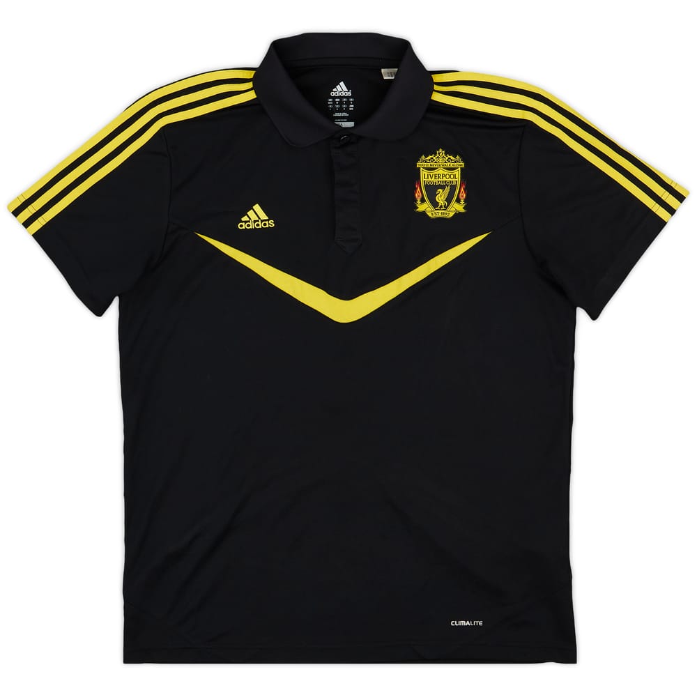2010-11 Liverpool adidas Polo Shirt - 8/10 - (M/L)