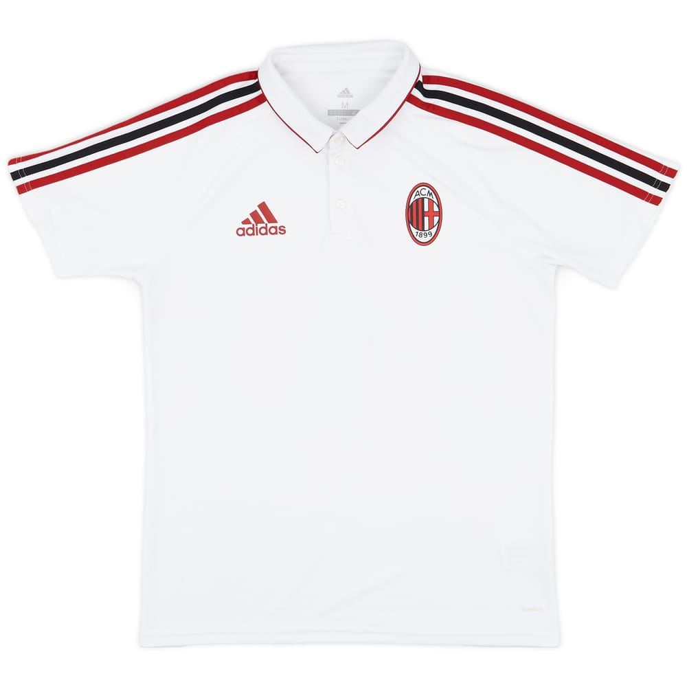 2017-18 AC Milan adidas Polo Shirt - 8/10 - (M)