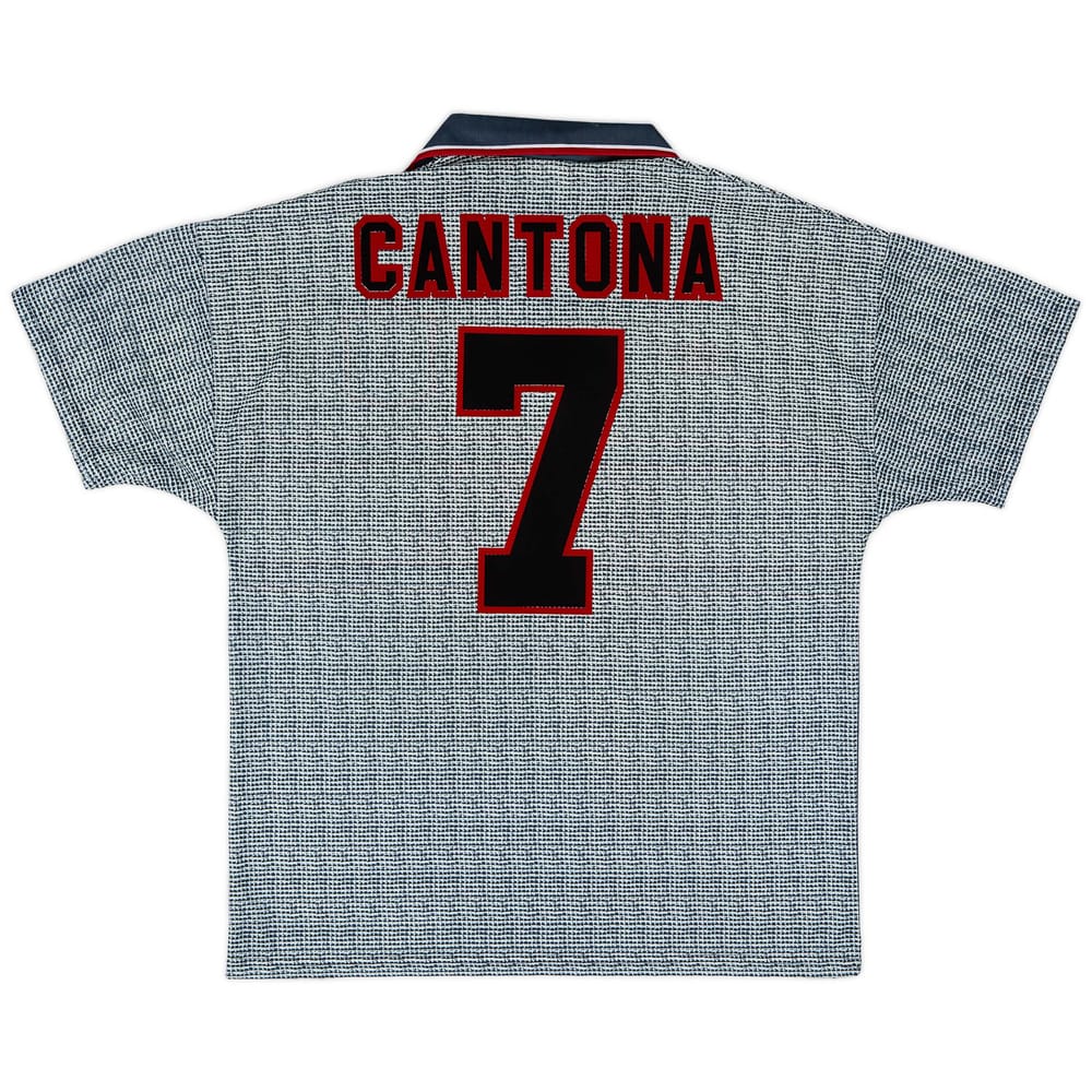 1995-96 Manchester United Away Shirt Cantona #7 - 9/10 - (L)