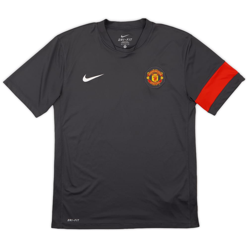 2010-11 Manchester United Nike Training Shirt - 8/10 - (M)