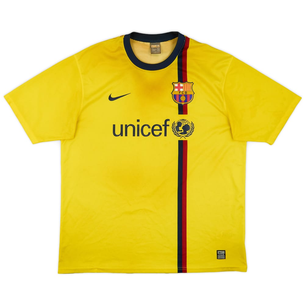 2008-10 Barcelona Basic Away Shirt - 4/10 - (XL)