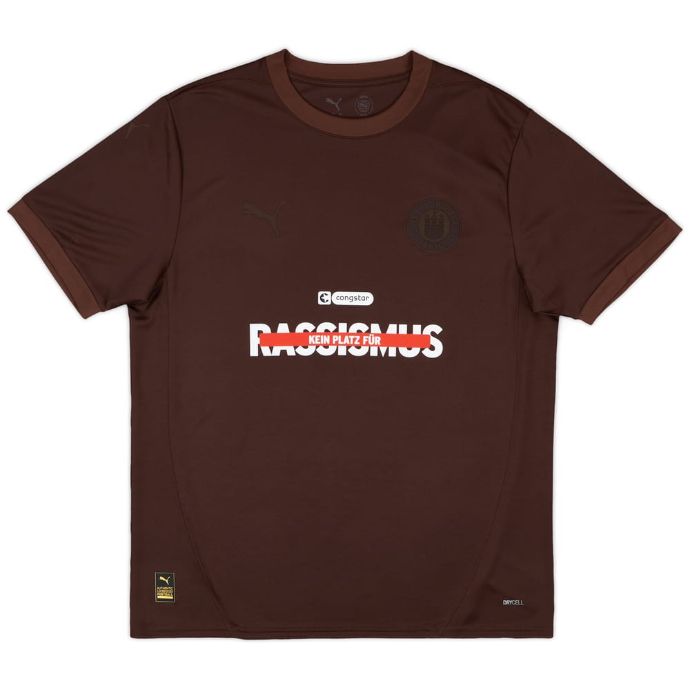2024-25 St Pauli Special Edition Kein Raum Fur Rassismus Shirt