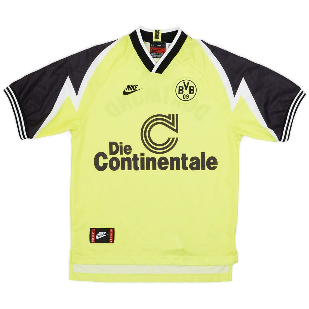 1995-96 Borussia Dortmund Home Shirt - 7/10 - (S)