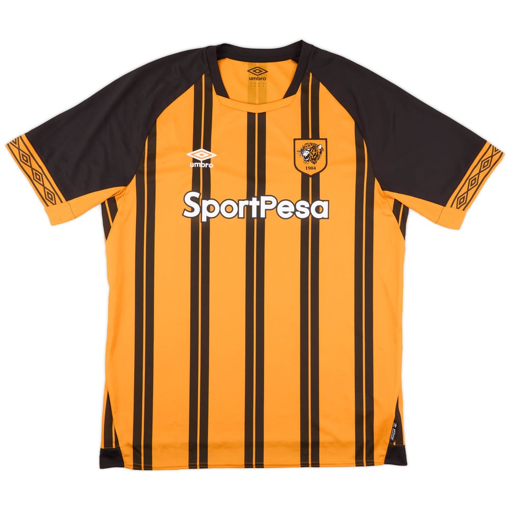 2018-19 Hull City Home Shirt - 8/10 - (XL)