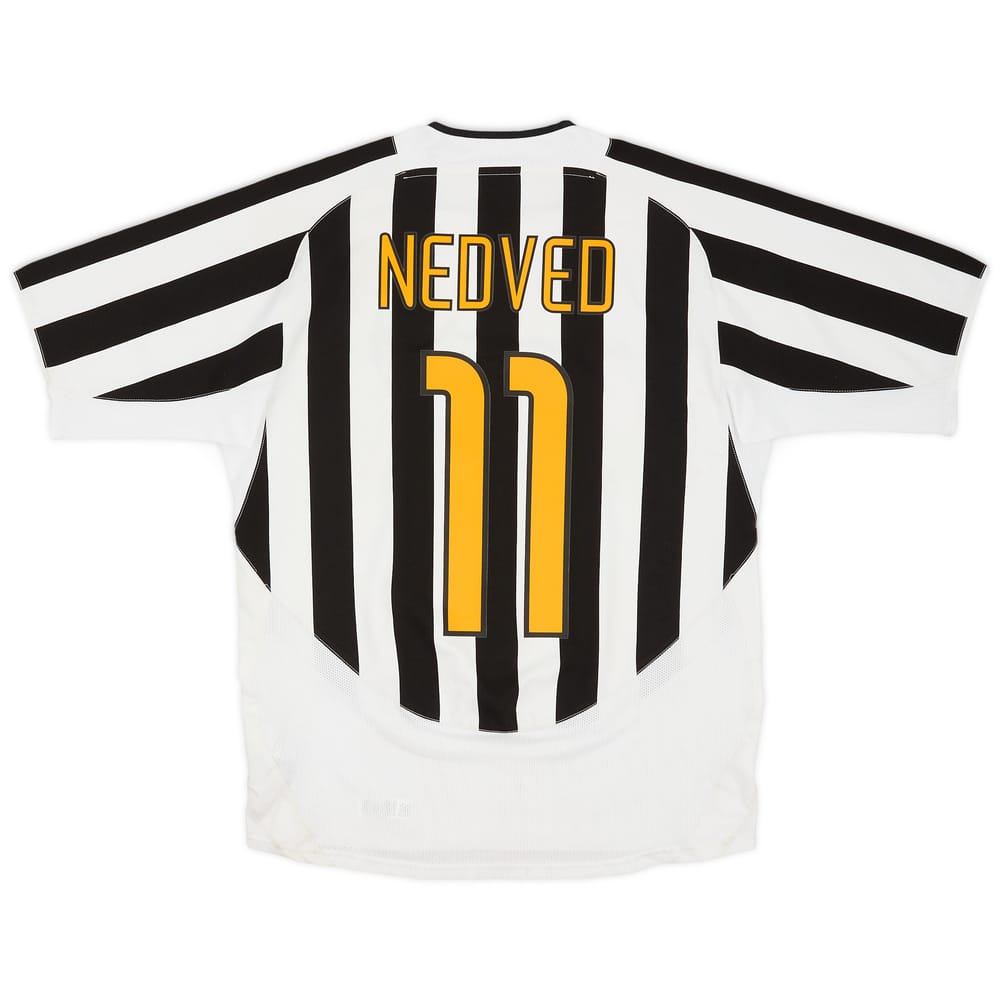 2003-04 Juventus Home Shirt Nedved #11 - 6/10 - (M)