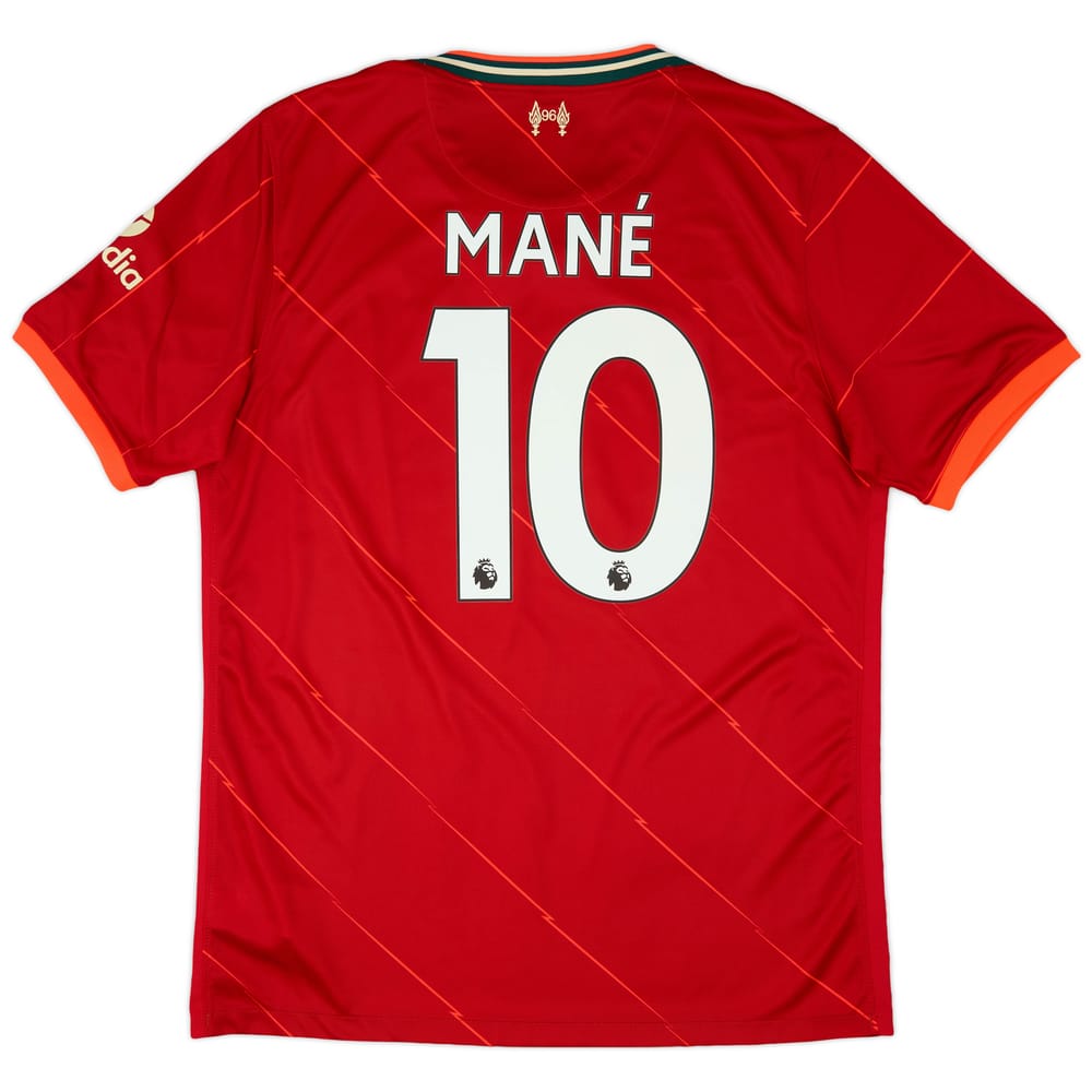 2021-22 Liverpool Home Shirt Mane #10 - 9/10 - (L)