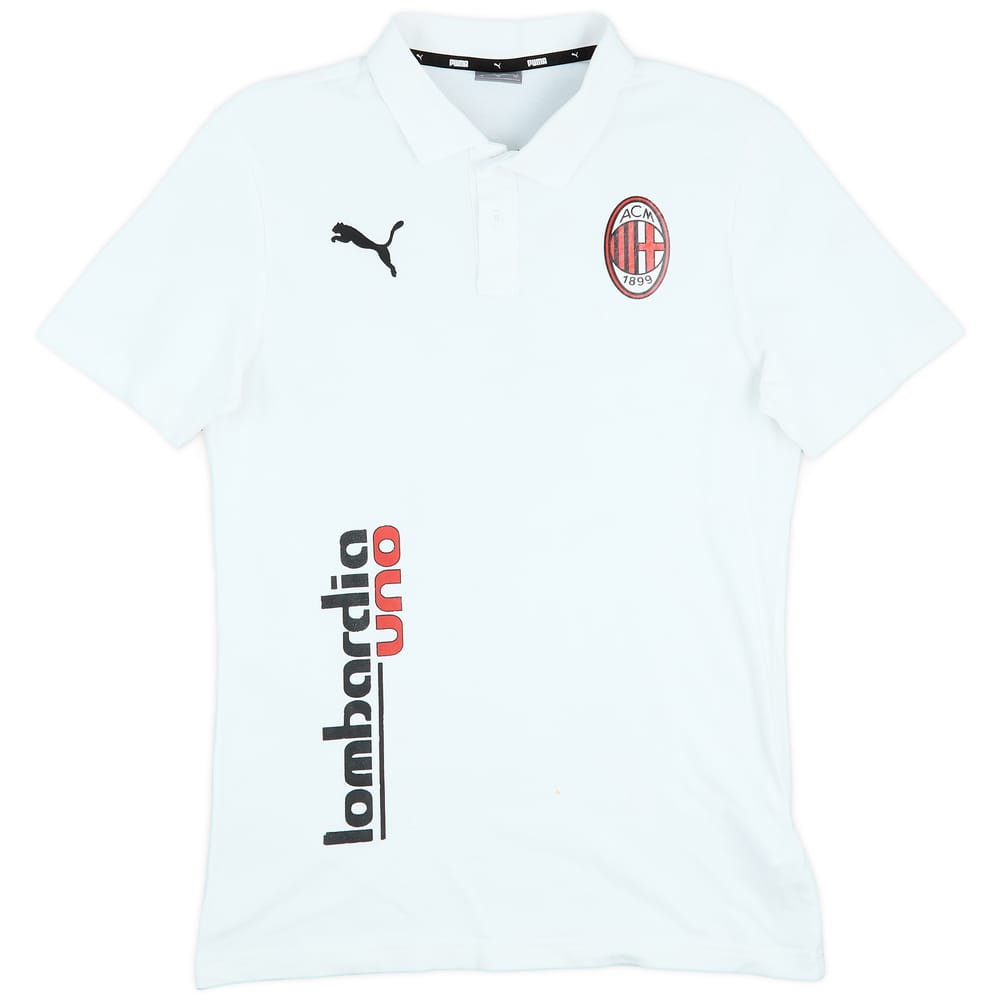 2021-22 AC Milan Puma Polo Shirt - 8/10 - (S)
