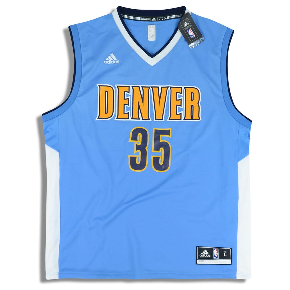 2015-17 Denver Nuggets Faried #35 adidas Jersey (Away) L - W/Tags