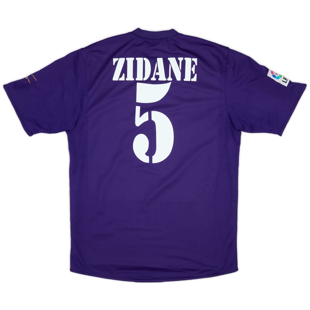 2002-03 Real Madrid Centenary Third Shirt Zidane #5 - 6/10 - (L)