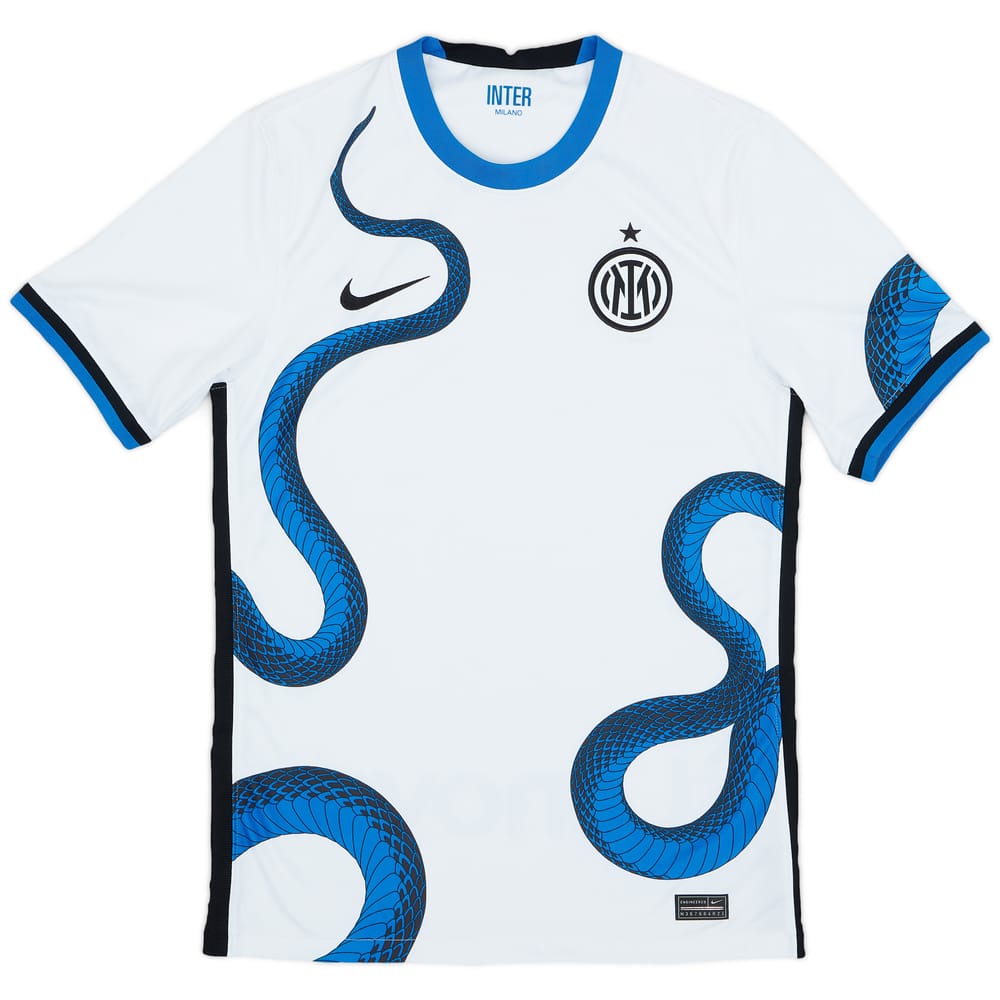 2021-22 Inter Milan Away Shirt - 9/10 - (S)