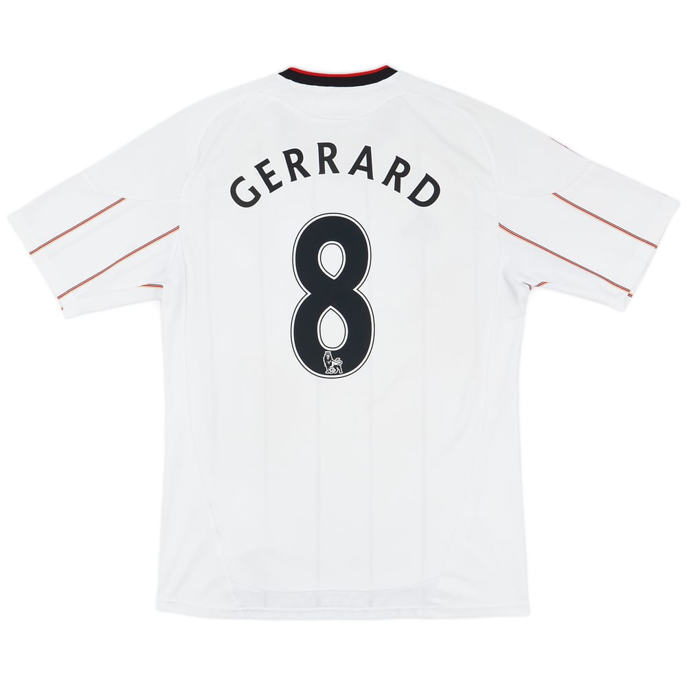 2010-11 Liverpool Away Shirt Gerrard #8 - 6/10 - (M)