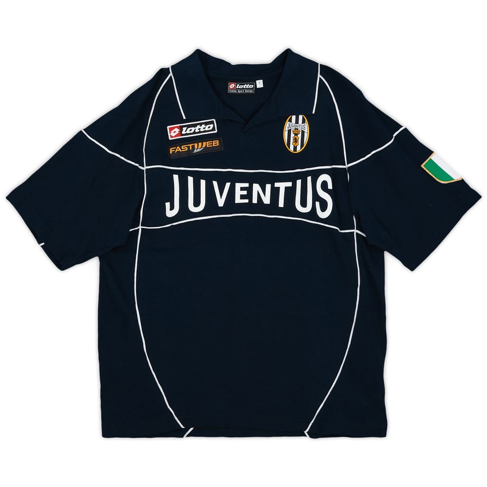 2001-02 Juventus Lotto Polo Shirt - 9/10 - (S)