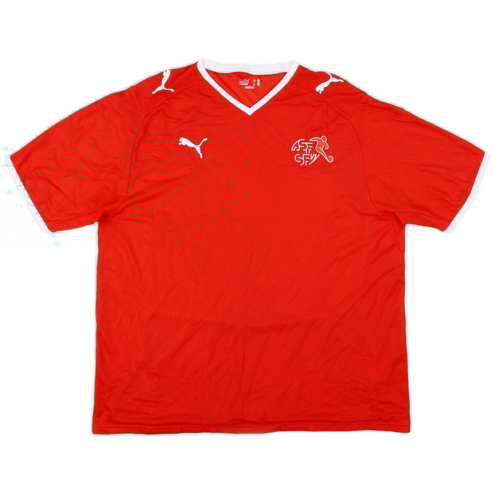 2008-10 Switzerland Home Shirt - 8/10 - (XXL)