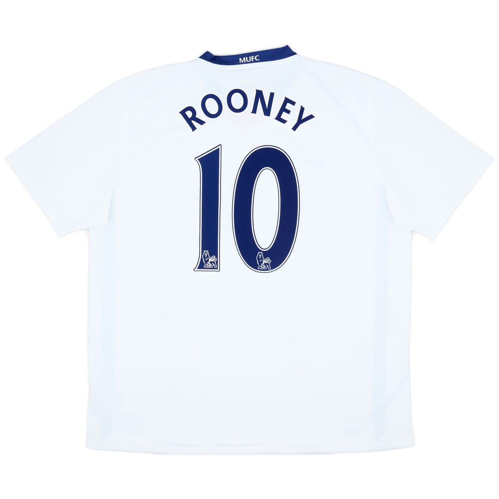 2008-10 Manchester United Away Shirt Rooney #10 - 7/10 - (XXL)