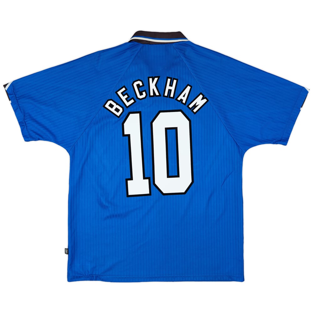 1996-98 Manchester United Third Shirt Beckham #10 - 8/10 - (L)