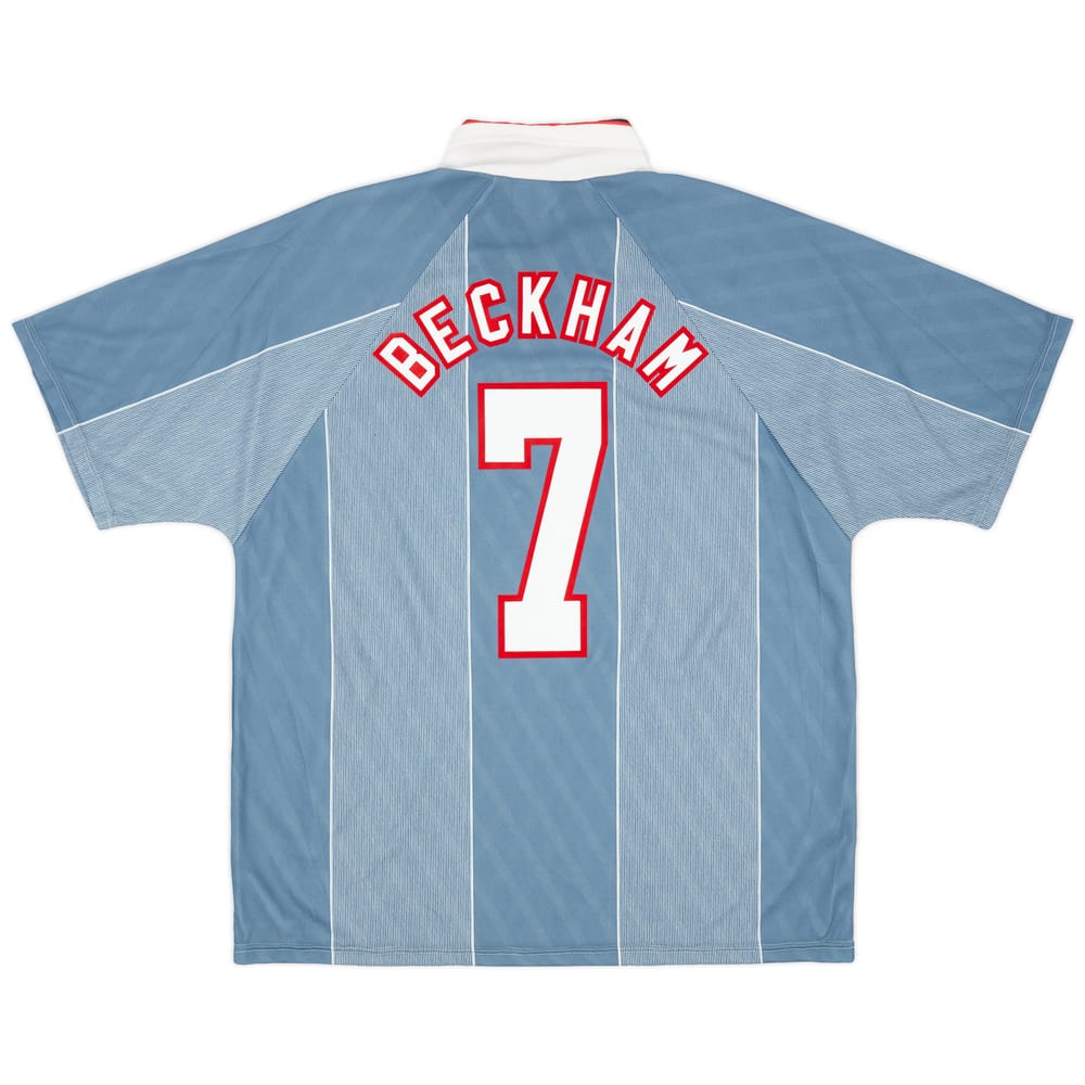 1996-97 England Away Shirt Shearer #9 - 8/10 - (XL)
