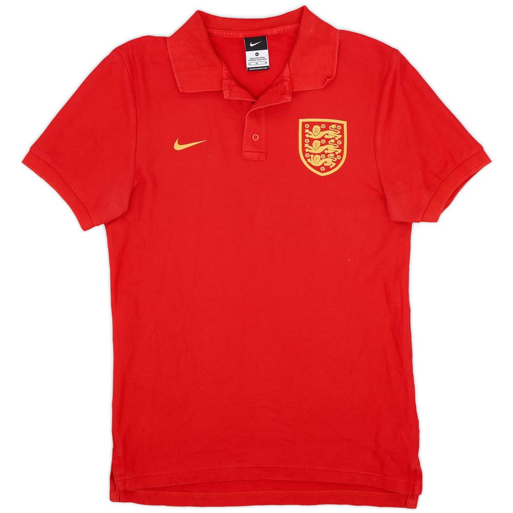 2014-15 England Nike Polo Shirt - 8/10 - (M)