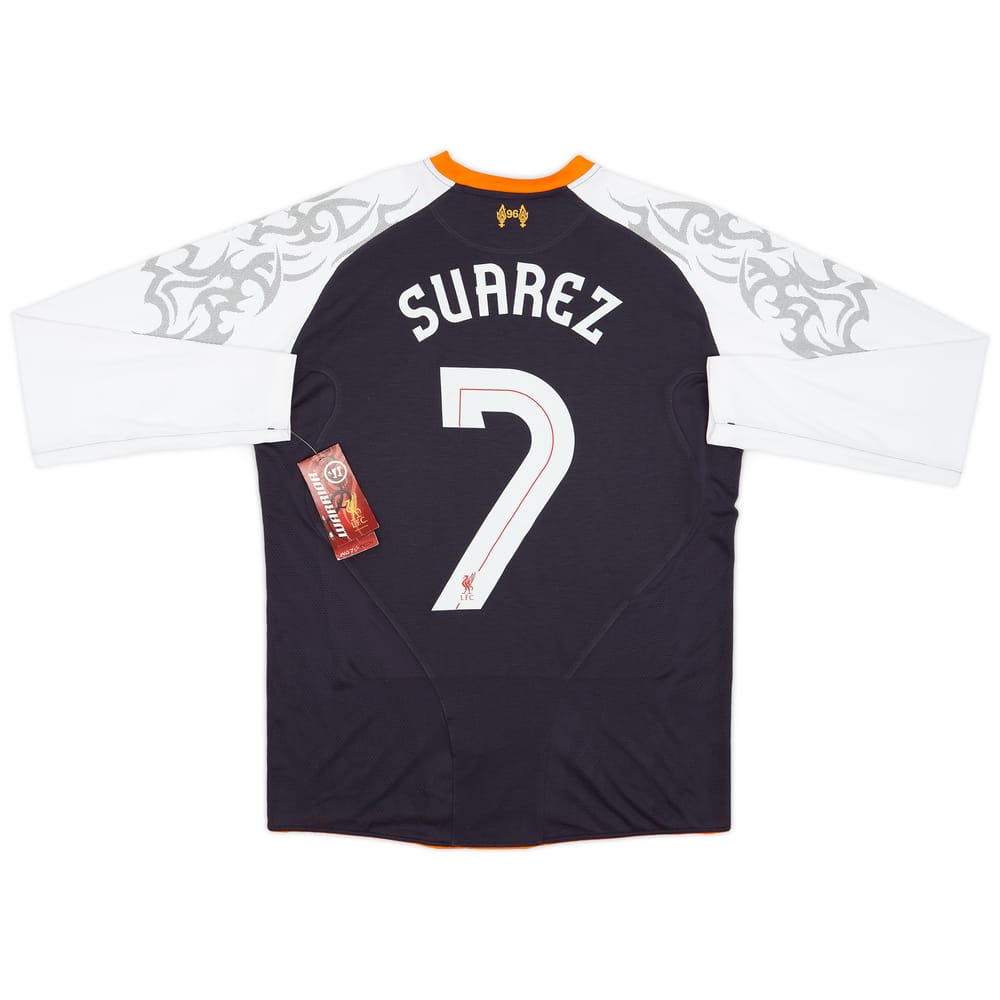 2012-13 Liverpool Third L/S Shirt Suarez #7 (S)