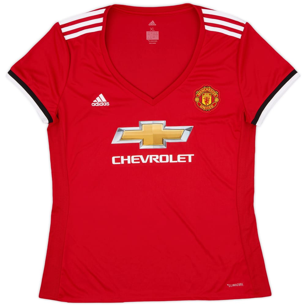 2017-18 Manchester United Home Shirt - 9/10 - (Women's XL)
