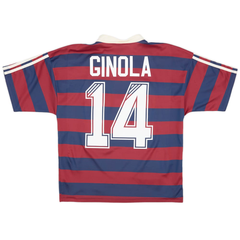 1995-96 Newcastle Away Shirt Ginola #14 - 8/10 - (S)