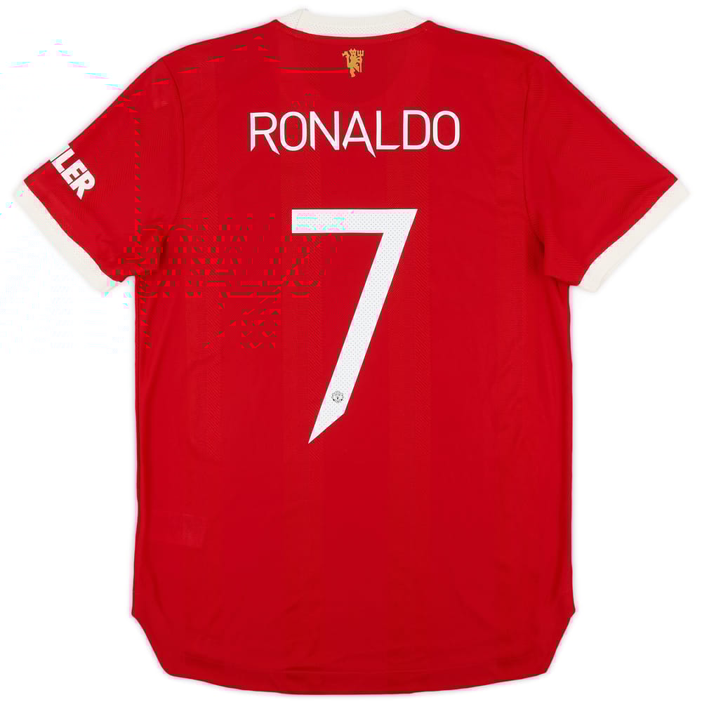 2021-22 Manchester United Authentic Home Shirt Ronaldo #7 (M)