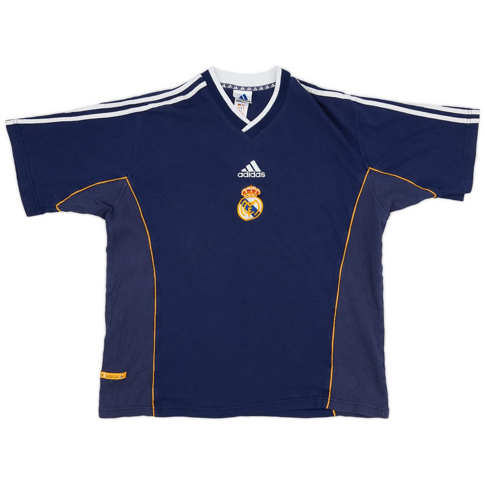 1999-00 Real Madrid adidas Training Shirt - 7/10 - (XXL)