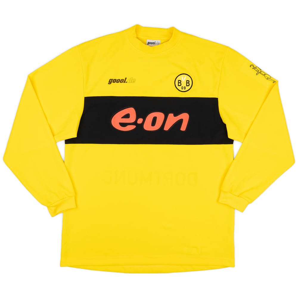 2002-03 Borussia Dortmund Home L/S Shirt - 5/10 - (L)