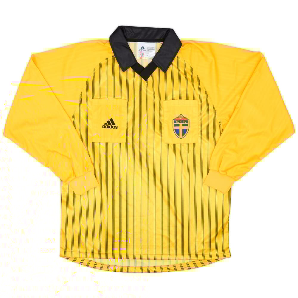 1999-00 Sweden FA adidas Referee Shirt - 9/10 - (L)