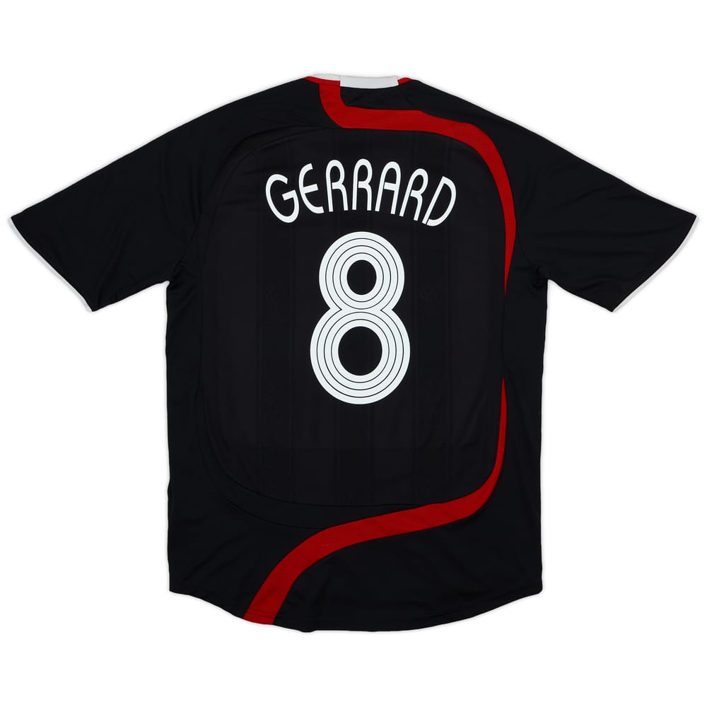 2007-08 Liverpool Third Shirt Gerrard #8 - 6/10 - (XL)