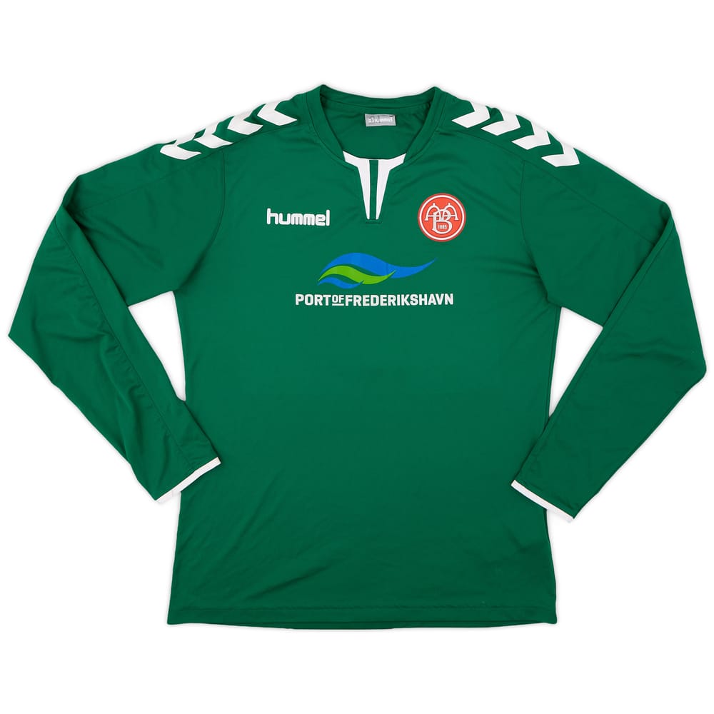 2016-17 Aalborg Hummel Training L/S Shirt #1 - 6/10 - (L)