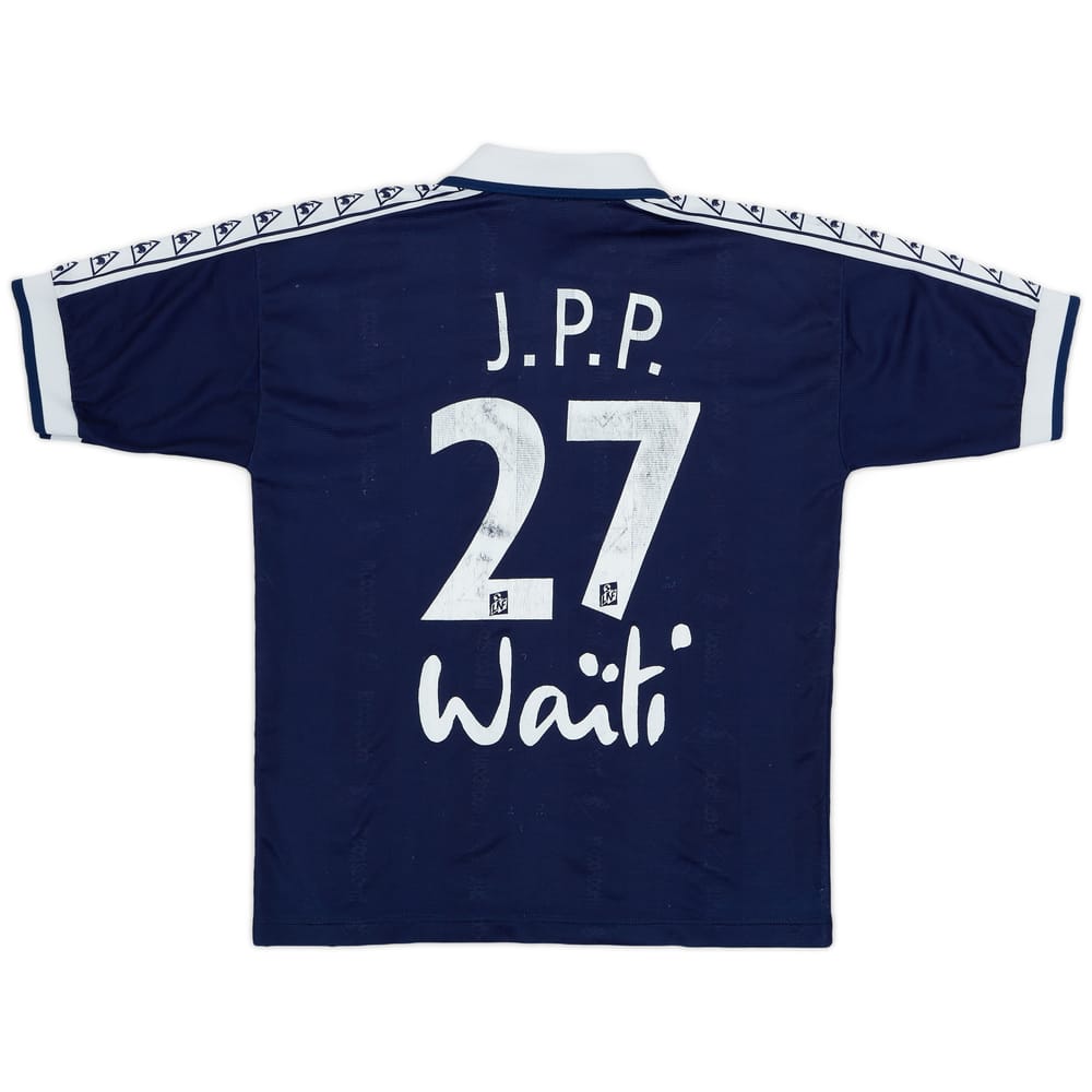1996-97 Bordeaux Home Shirt J.P.P. #27 - 5/10 - (M)