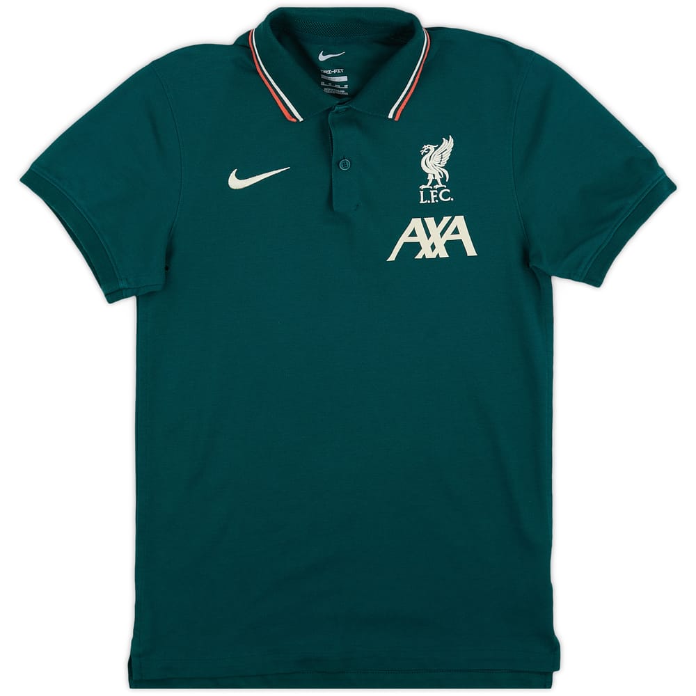 2021-22 Liverpool Nike Polo Shirt - 9/10 - (XS)